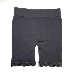 Free People Lace Biker Shorts